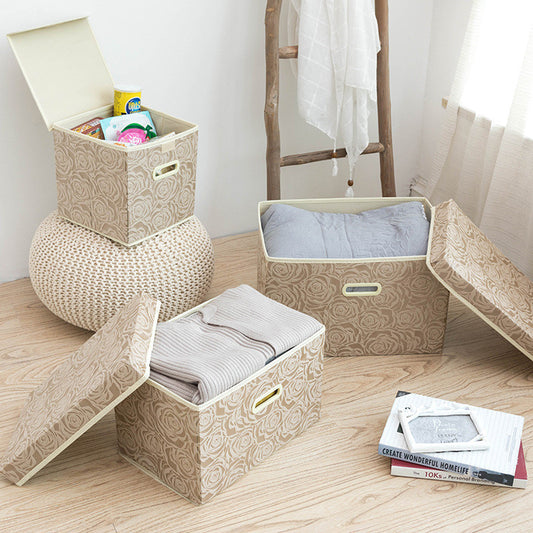 Foldable storage box
