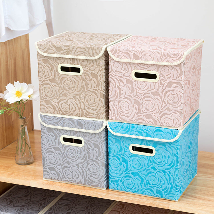 Foldable storage box